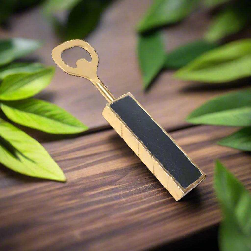 Agate Crystal Quartz Bottle Opener