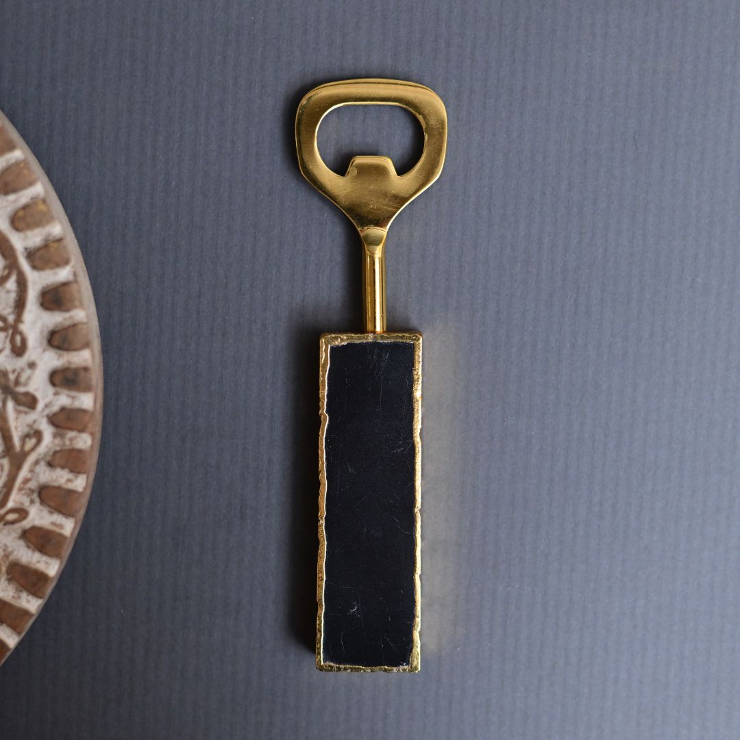 Agate Crystal Quartz Bottle Opener