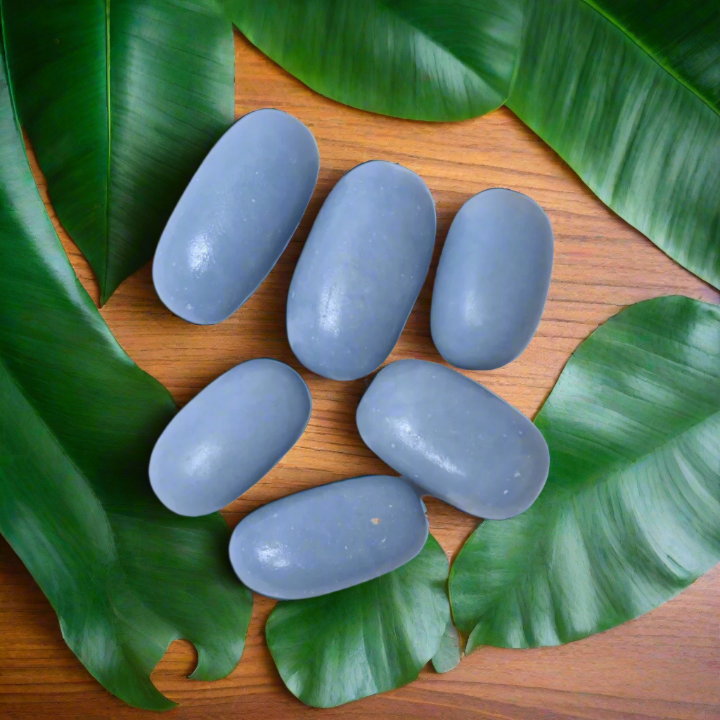 Angelite Tumbles (Peru Angelite crystal 6pcs)