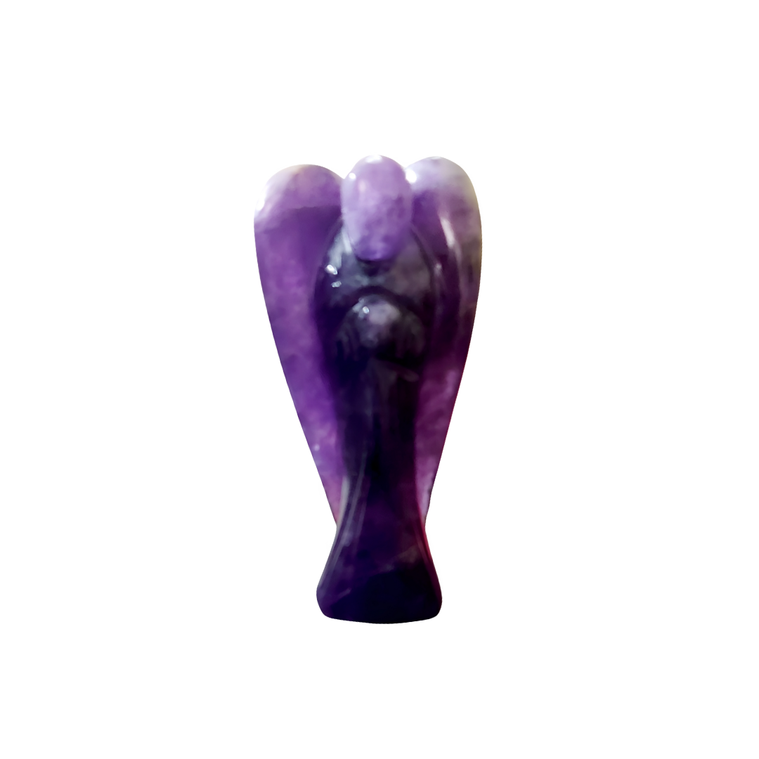 Amethyst Angel Figurine 1 "