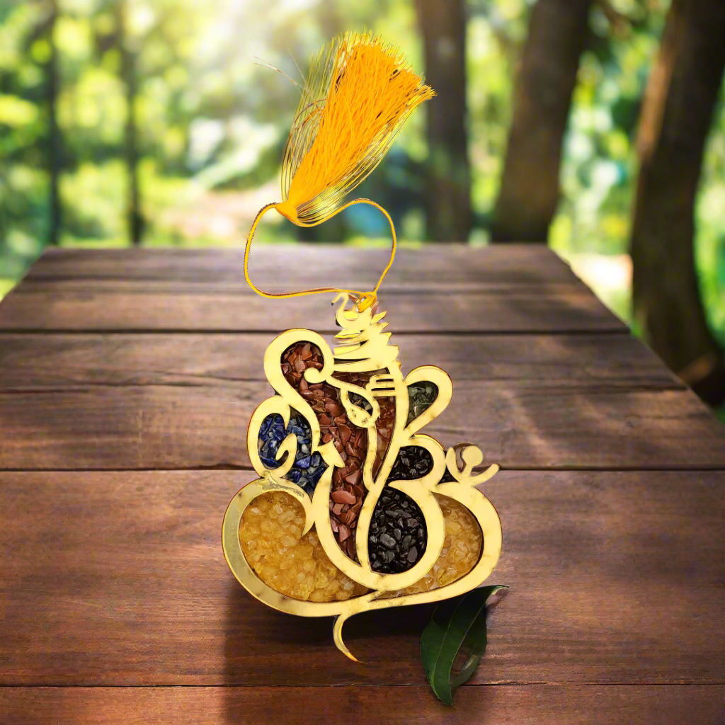 Diwali Gift for Home & Office |7 Chakra Ganpati Hanger, Car Hanging, Entrance Hanging