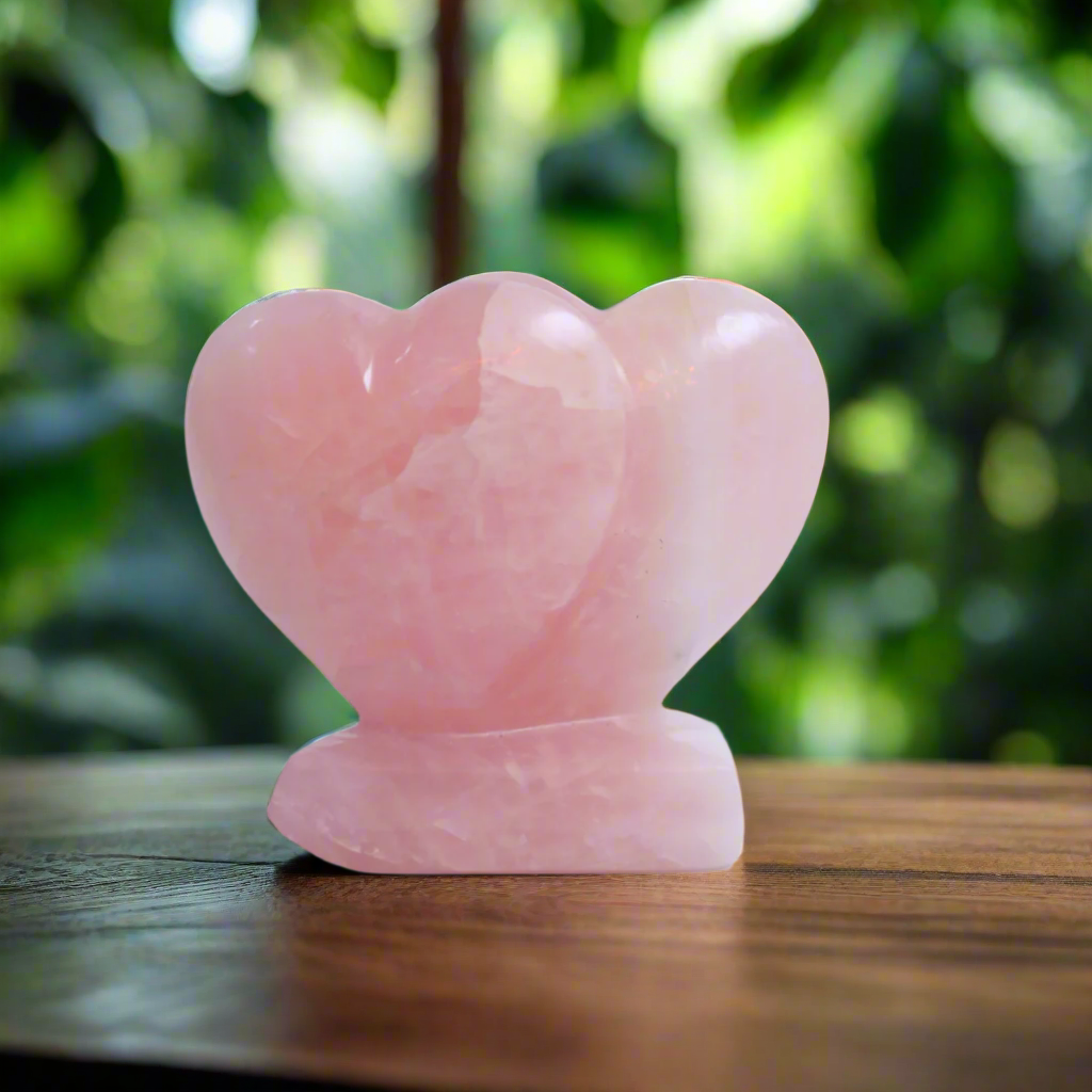 Rose Quartz Love Decor Soulmate Heart