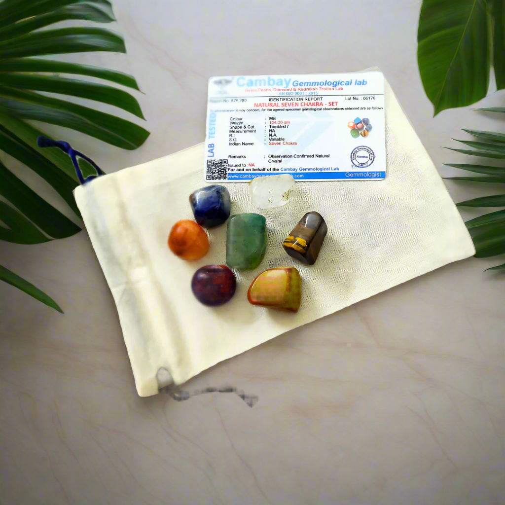 Seven Chakra Balancing Tumble Kit