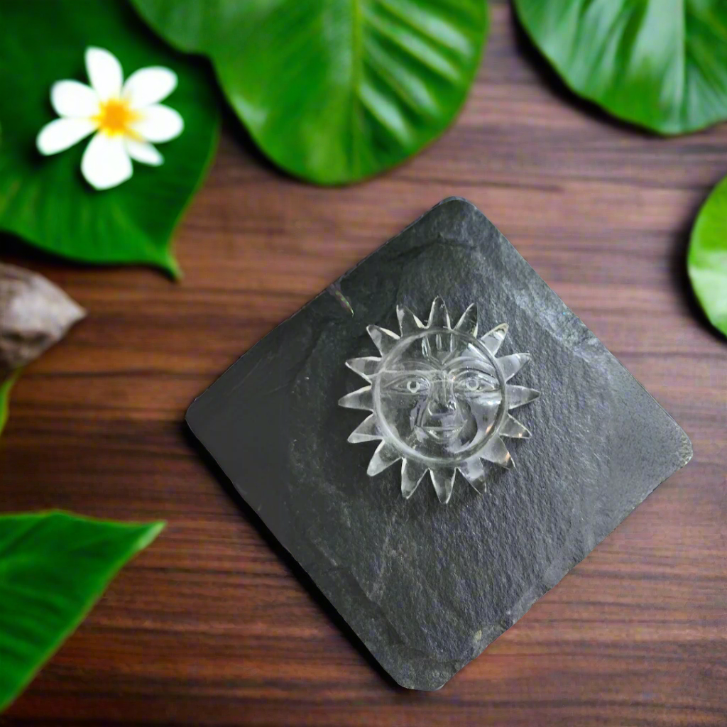 Clear Quartz Sun