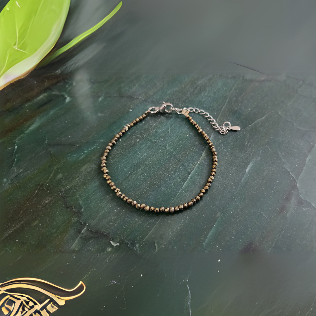 पाइराइट फेसेटेड पायल