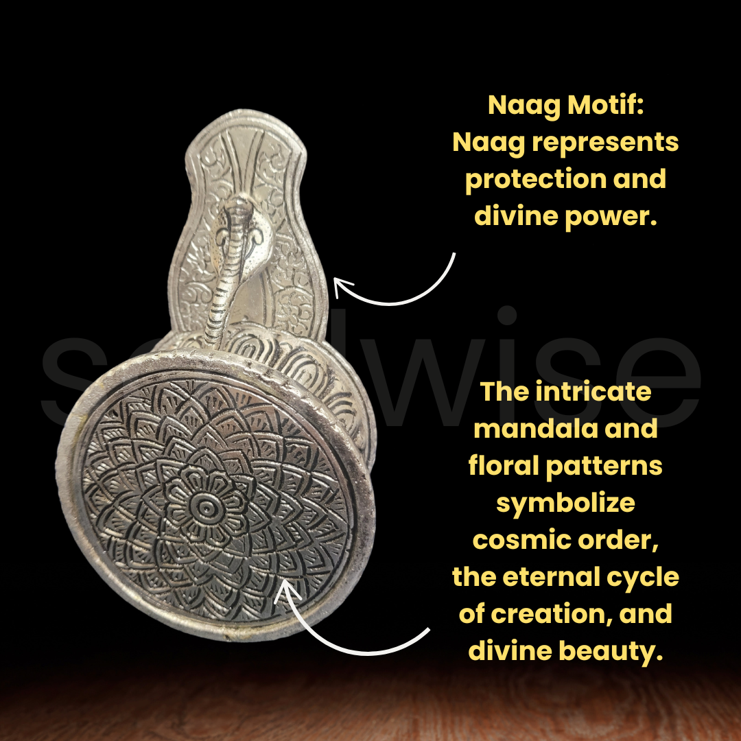 Premium Clear Quartz Shivaling with Silver Plated Base - 600g Sacred Spiritual Artifact for Meditation & Worship. 📿𝗦𝗵𝗿𝗮𝘃𝗮𝗻 𝗦𝗽𝗲𝗰𝗶𝗮𝗹📿