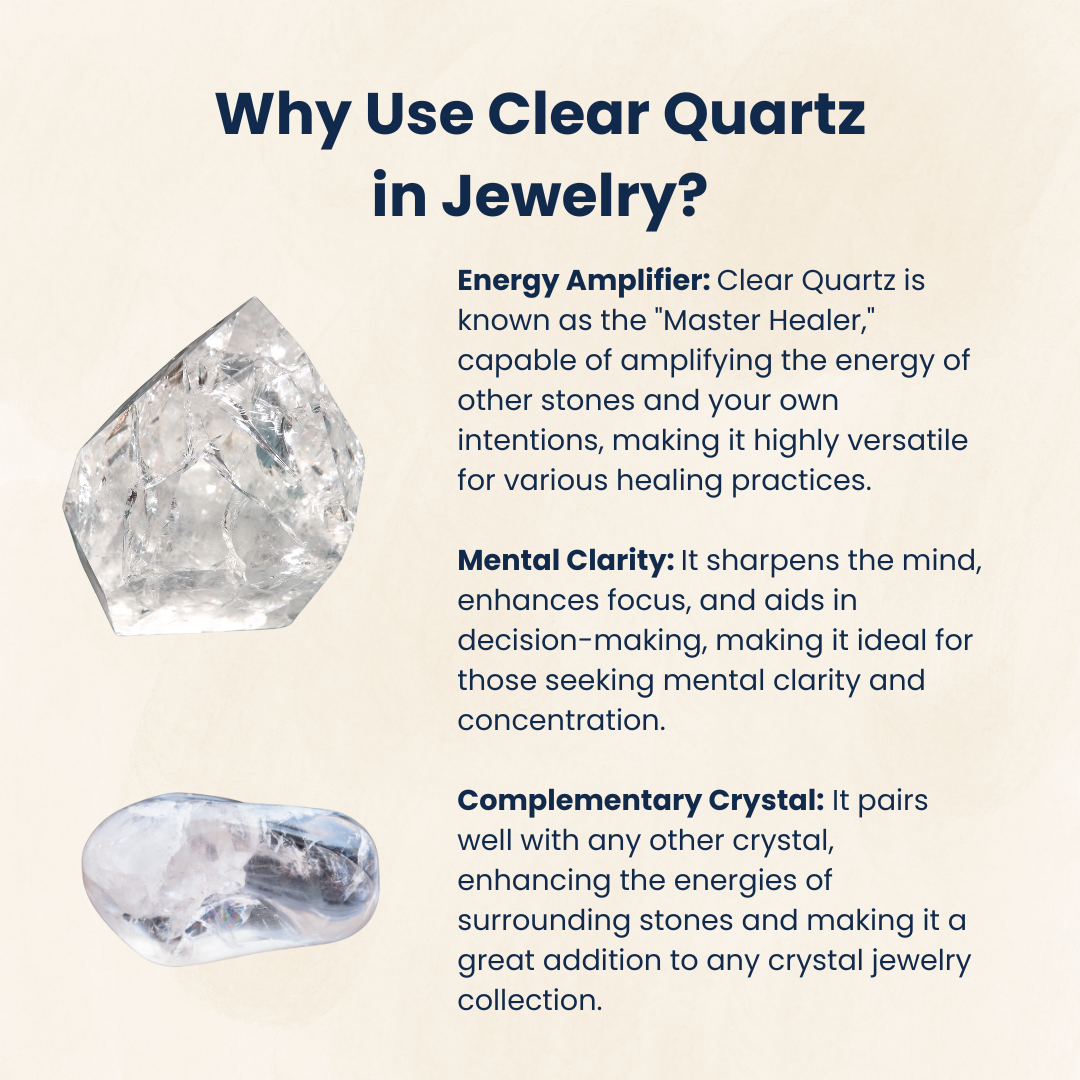 Clear Quartz Bracelet 10mm
