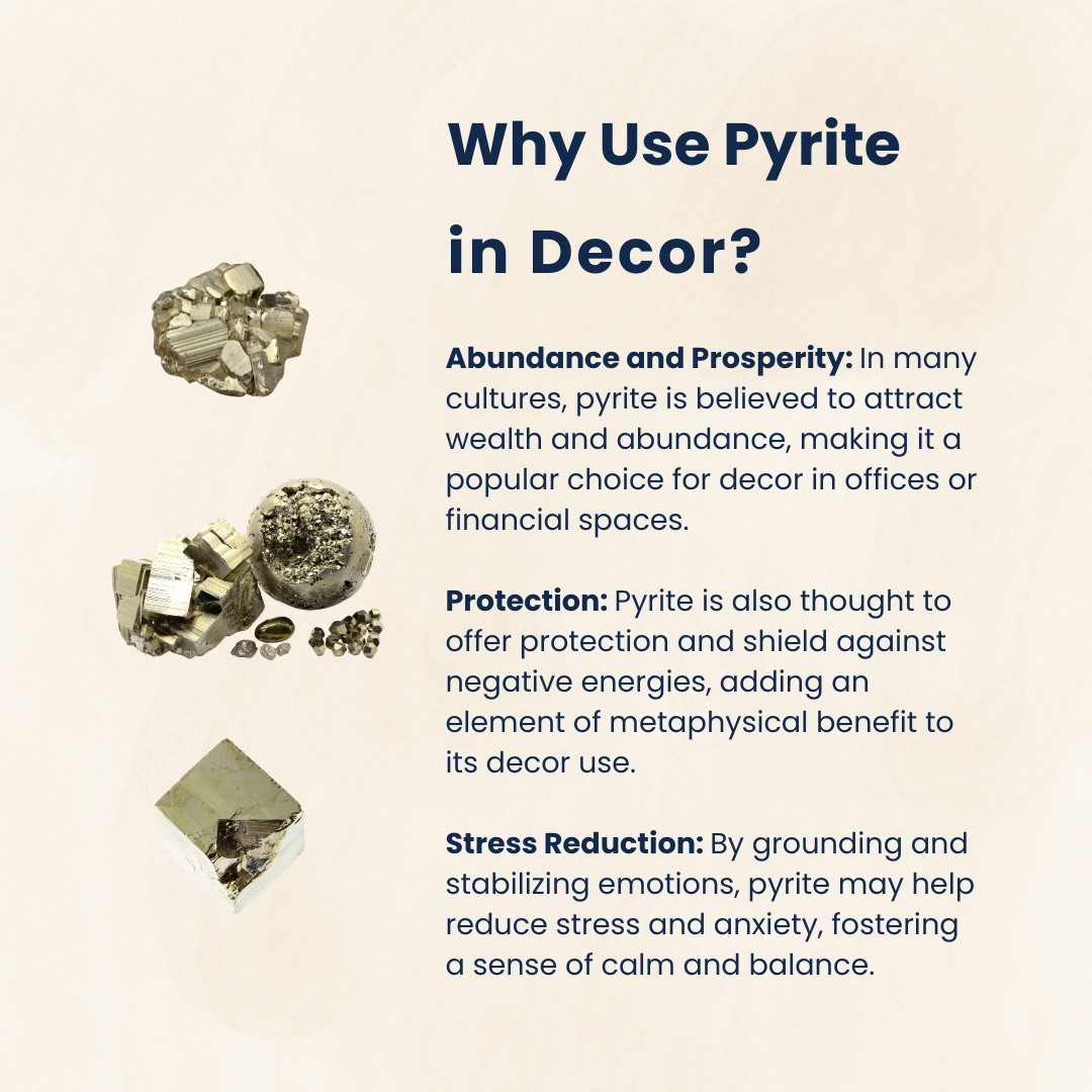 Pyrite Crystal Frame with Shree Yantra Plate for Wealth and Abundance – 18x18cm Wall Decor