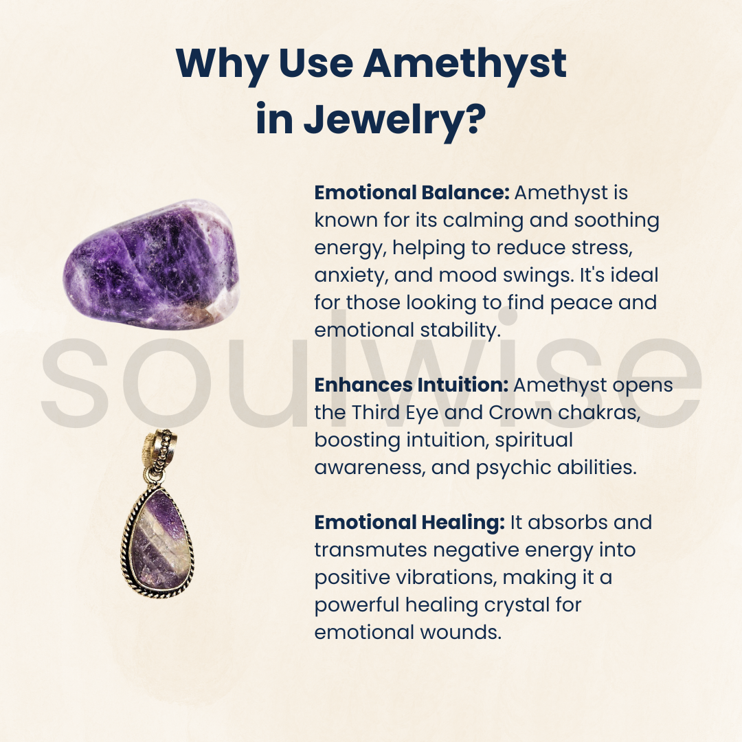 Raw Chevron Amethyst Teardrop Pendant – Natural Rough-Cut Purple & White Quartz Crystal Necklace Charm