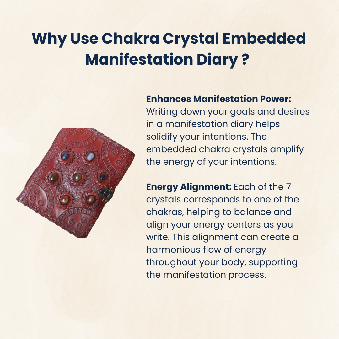 7 Chakra Crystal Manifestation Journal