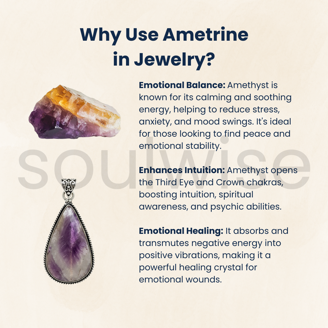 Natural Amethyst Cabochon Gemstone Pendant – Genuine Crystal Necklace – Mixed Shape (Random Pick) – Reiki Healing Jewelry