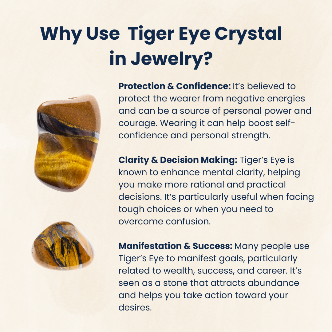 Tiger Eye Gemstone Certified Ring, Adjustable