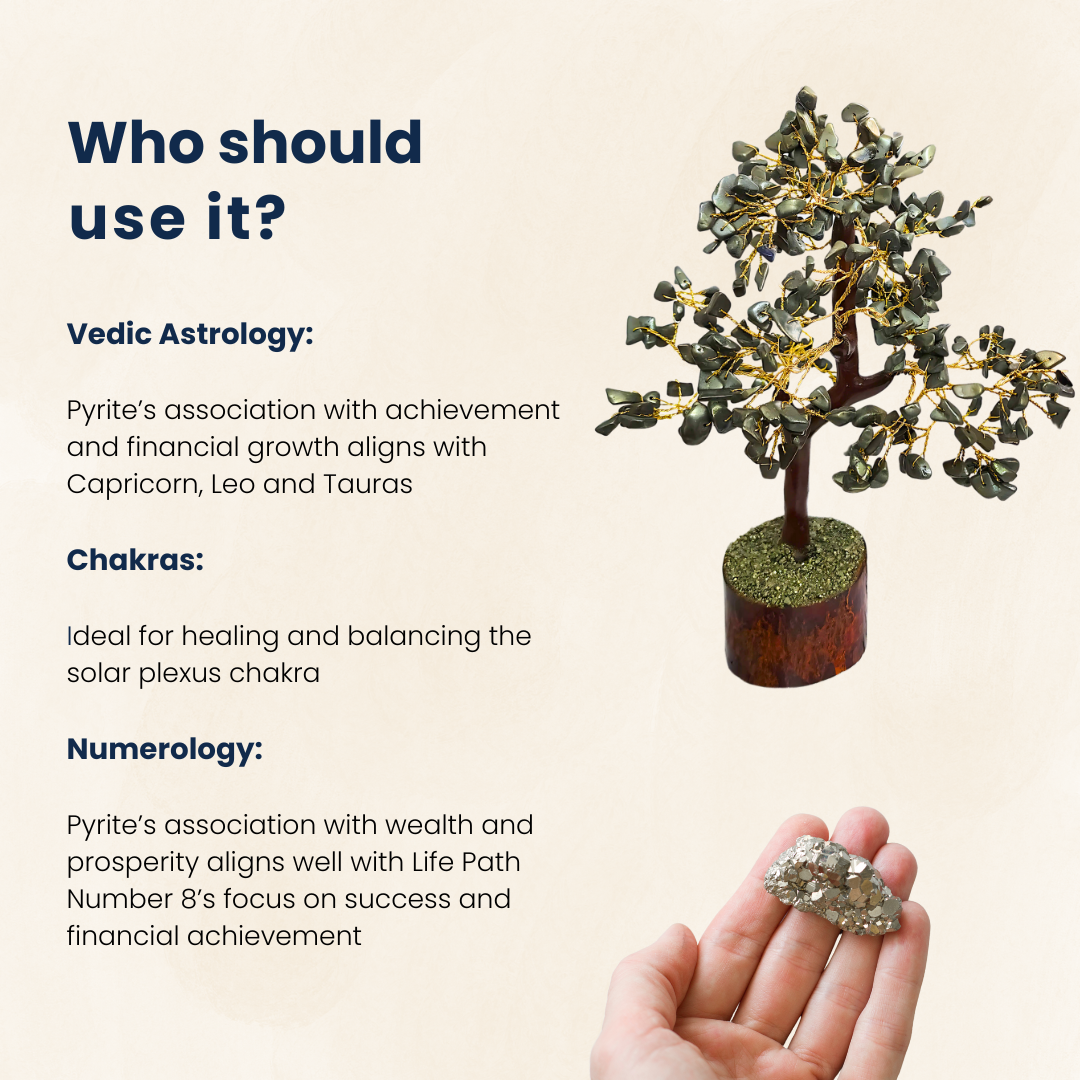 Pyrite Tree 8-9 inch