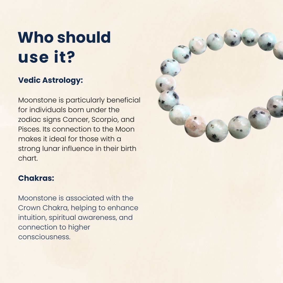 Moonstone Crystal Bracelet