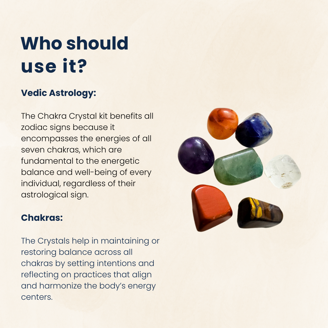 Seven Chakra Balancing Tumble Kit