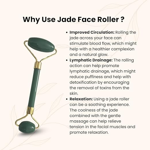Rakhi Gift Combo – Rose Quartz Bracelet & Jade Face Rollers for Sister | 2-in-1 Crystal Facial Massage Tools | Skincare, Glow & Relaxation | Raksha Bandhan Present