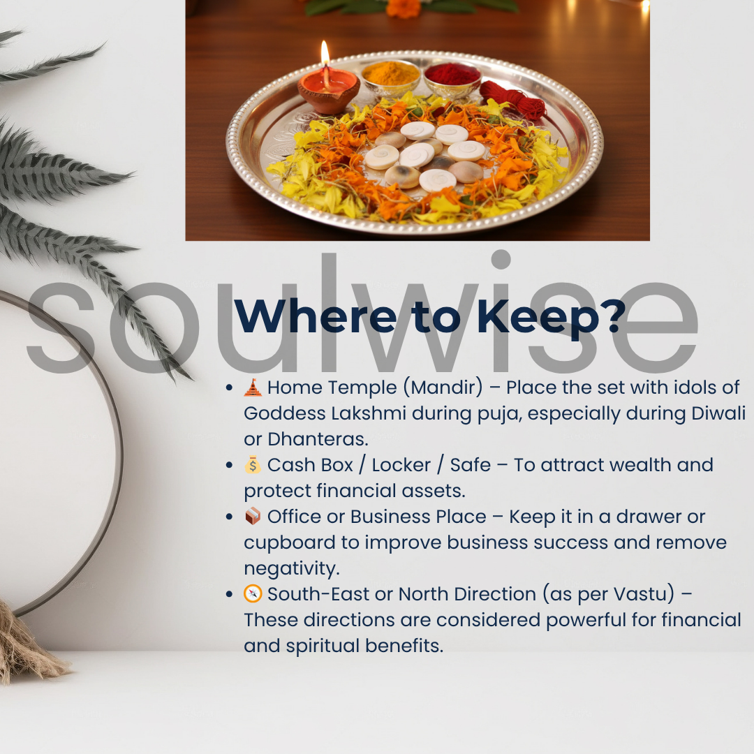 Gomti Chakra गोमती चक्र आध्यात्मिक शैल पत्थर , set of 11, for Diwali pooja, brings financial stability, wealth, and abundance, Removal of Obstacles.