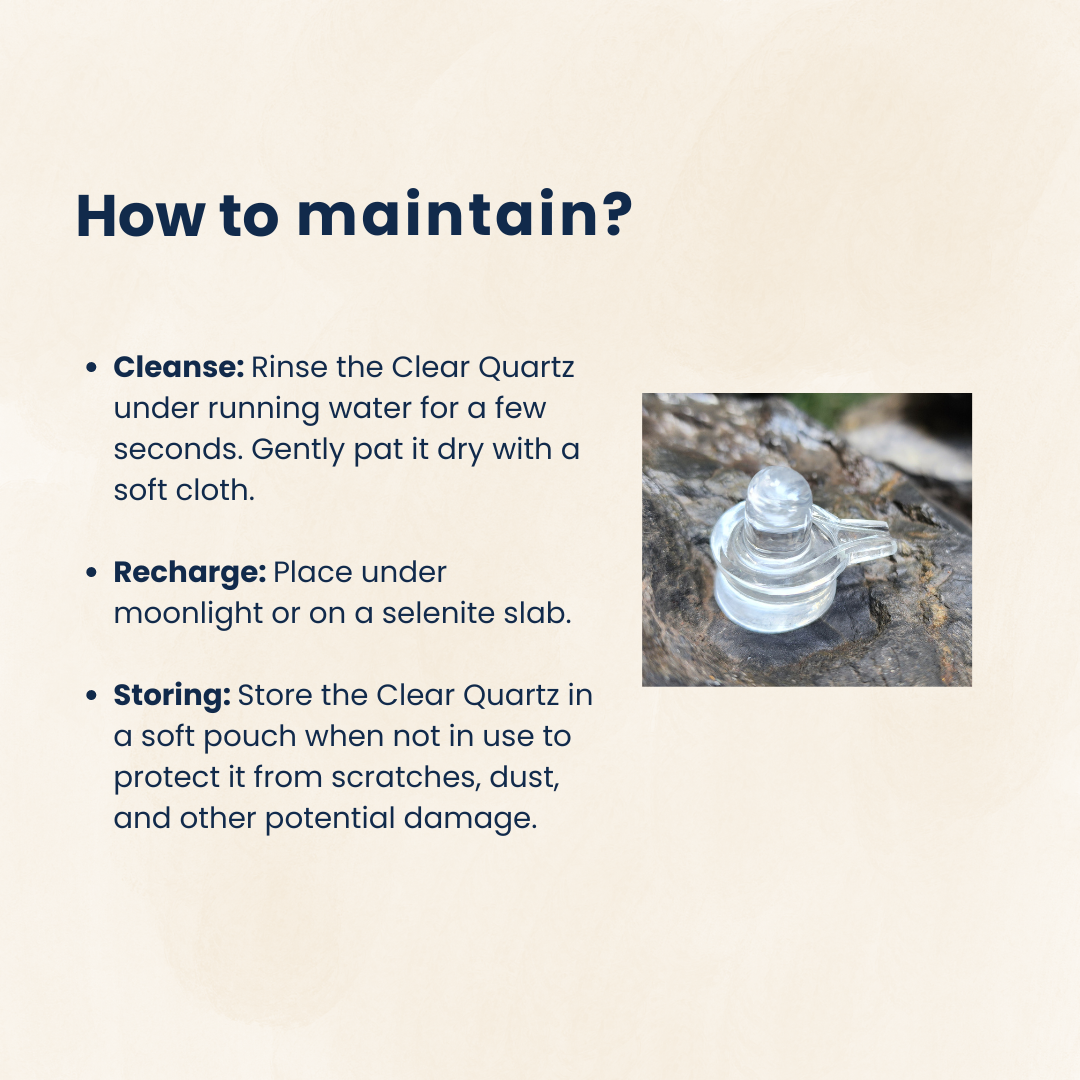 Sphatik Shivling 1 Inches | ๐ฟ๐ฆ๐ต๐ฟ๐ฎ๐๐ฎ๐ป ๐ฆ๐ฝ๐ฒ๐ฐ๐ถ๐ฎ๐น๐ฟ