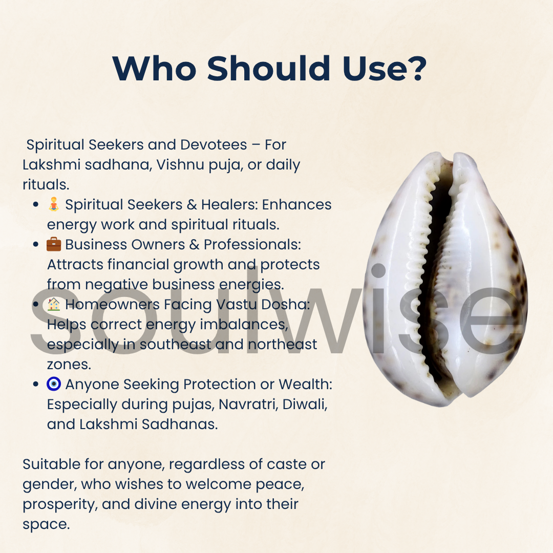 Tiger Cowrie Shell – Big Size Natural Sea Shell for Diwali, Vastu, Puja & Home Decor | Original Spotted Cowrie for Lakshmi Sadhana, Wealth Rituals & Spiritual Protection