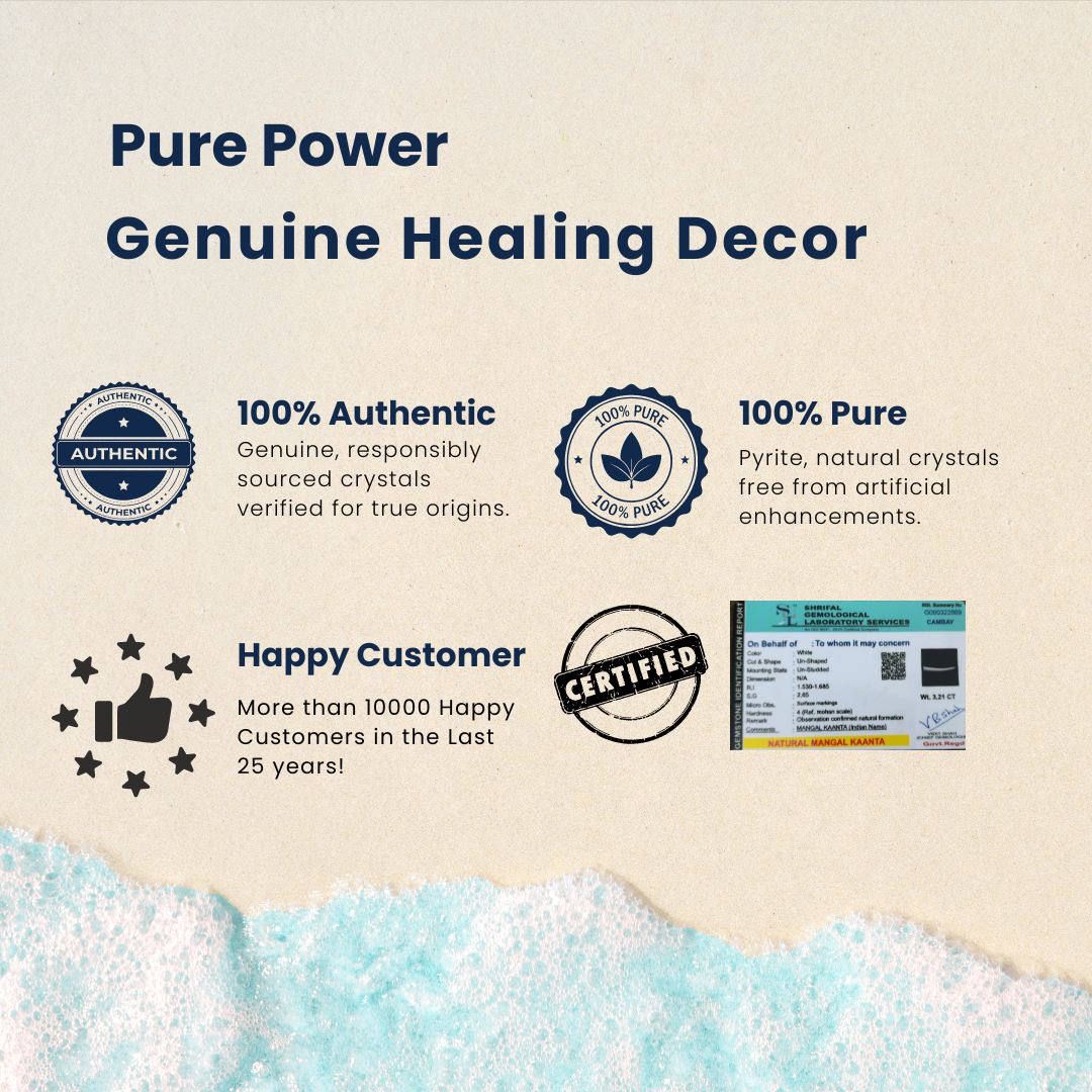 प्रमाणित प्राकृतिक मंगल कांटा