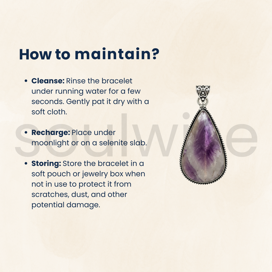 Natural Amethyst Cabochon Gemstone Pendant – Genuine Crystal Necklace – Mixed Shape (Random Pick) – Reiki Healing Jewelry
