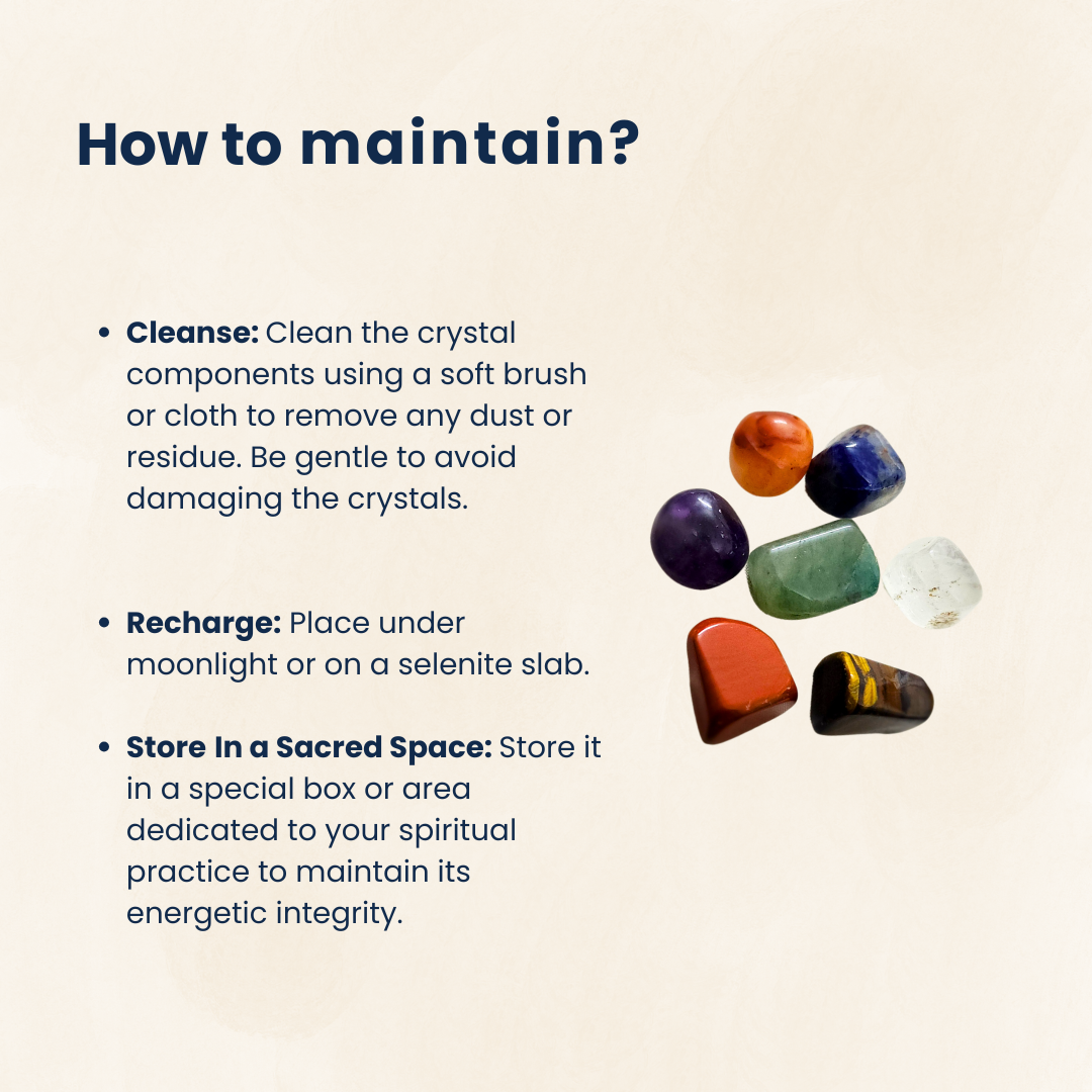 Seven Chakra Balancing Tumble Kit