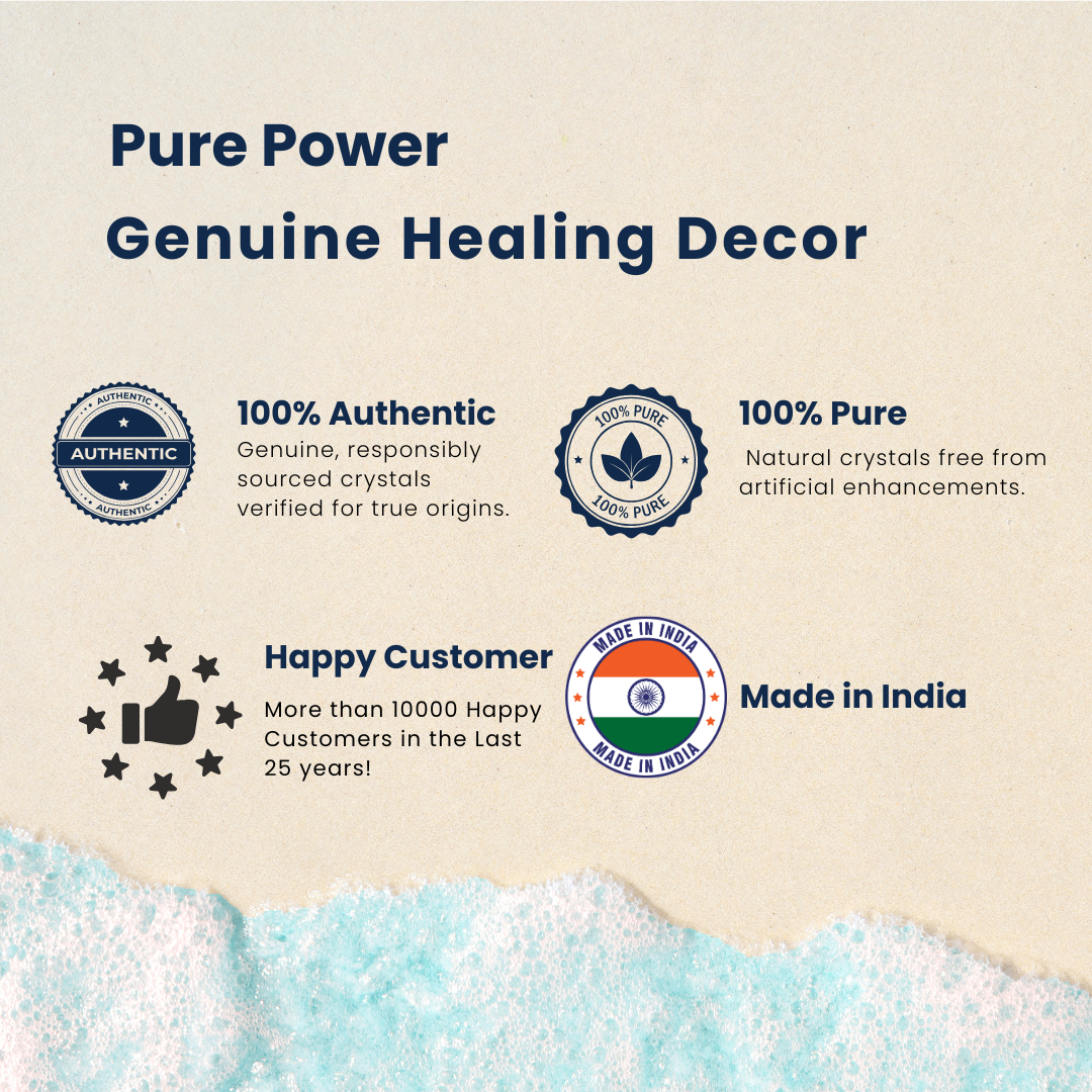 Rakhi Gift Combo for Brother – Pyrite Druzy Ethnic Pipe Keychain (5.5"), Designer 7 Chakra Rakhi, Laxmi Abundance Crystal Pyramid – for wealth, money and growth.