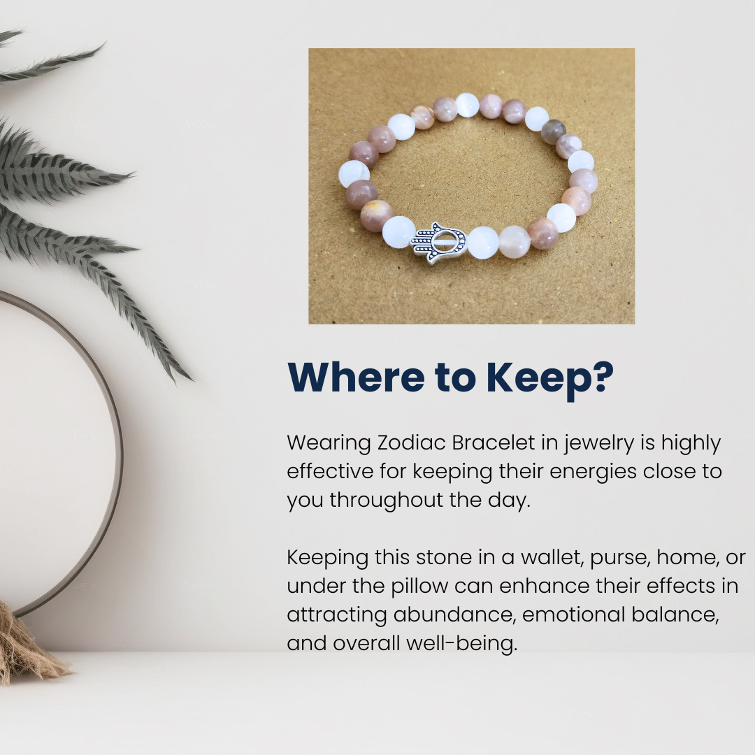 कर्क राशि हीलिंग ब्रेसलेट प्रमाणित