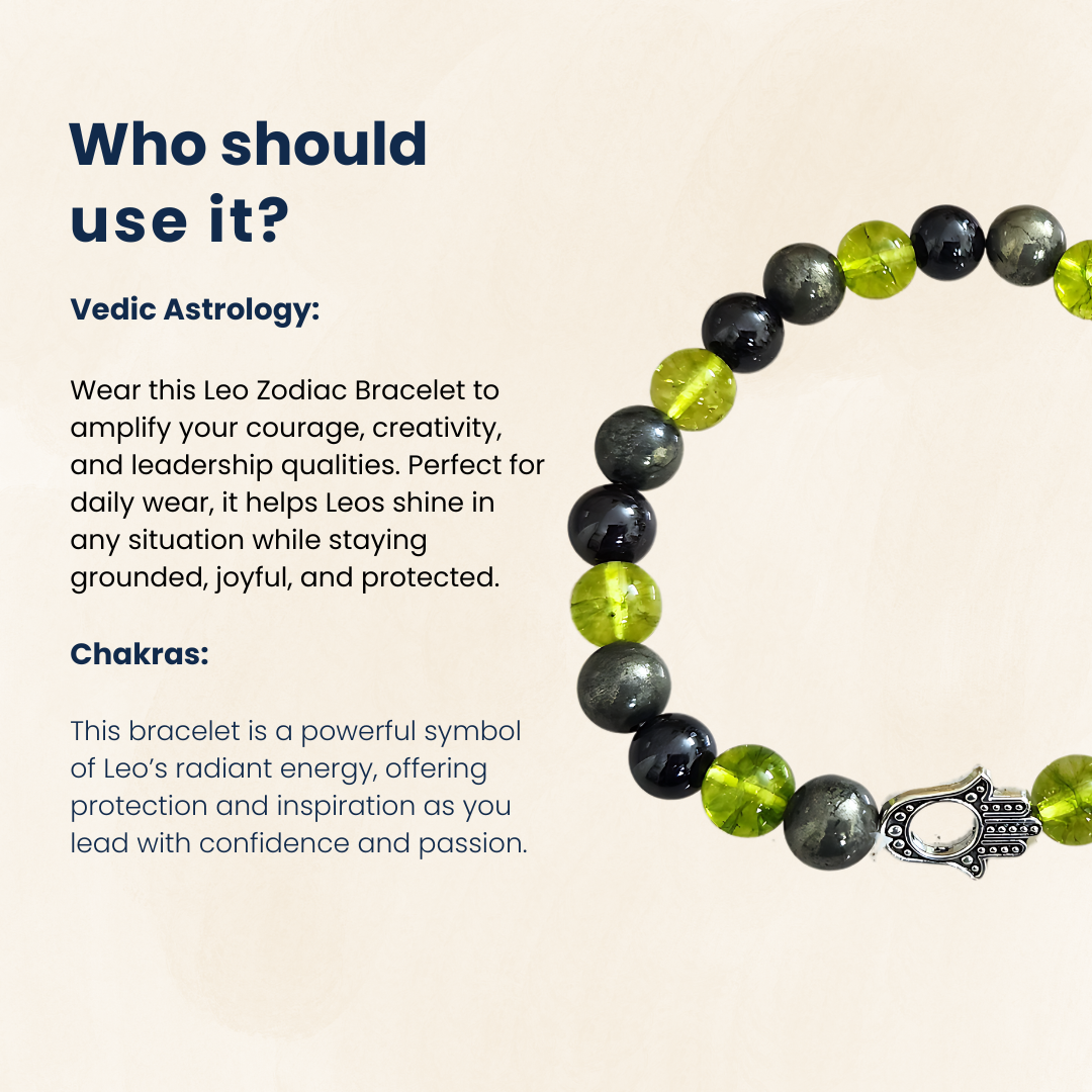 लियो हीलिंग ब्रेसलेट