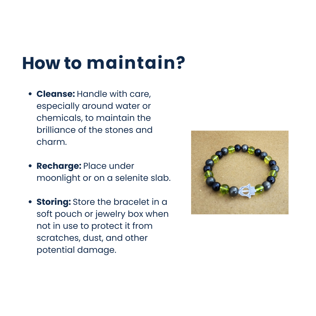 लियो हीलिंग ब्रेसलेट