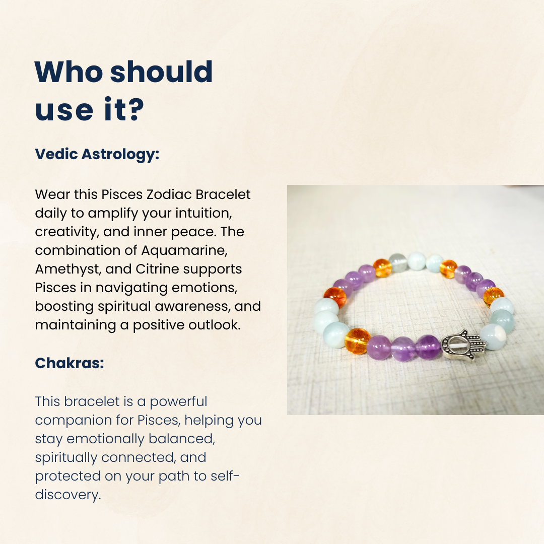 मीन हीलिंग ब्रेसलेट