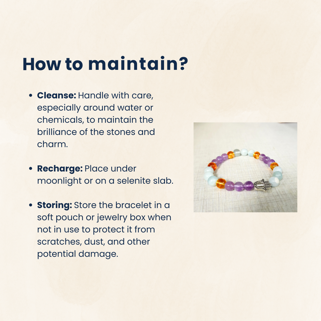 मीन हीलिंग ब्रेसलेट