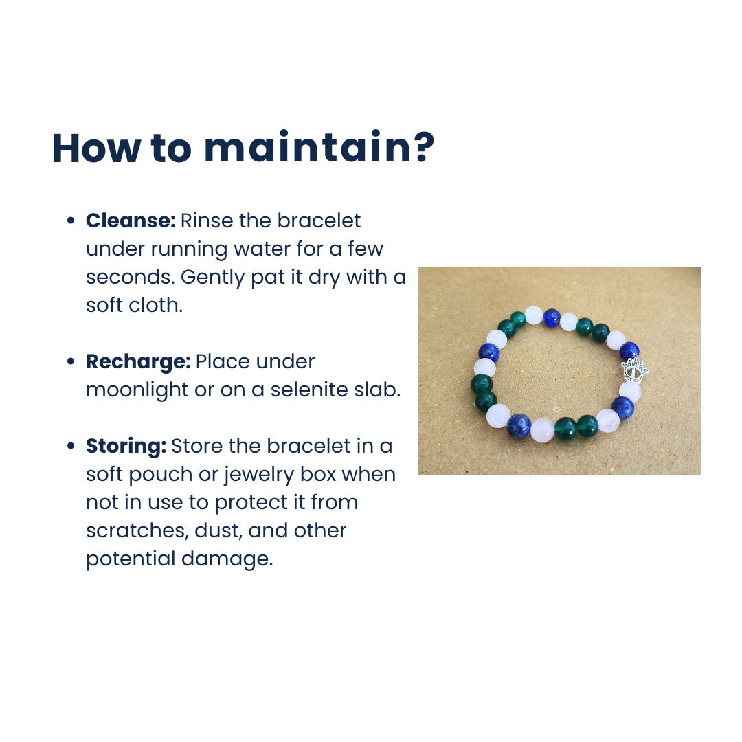 वृषभ हीलिंग ब्रेसलेट