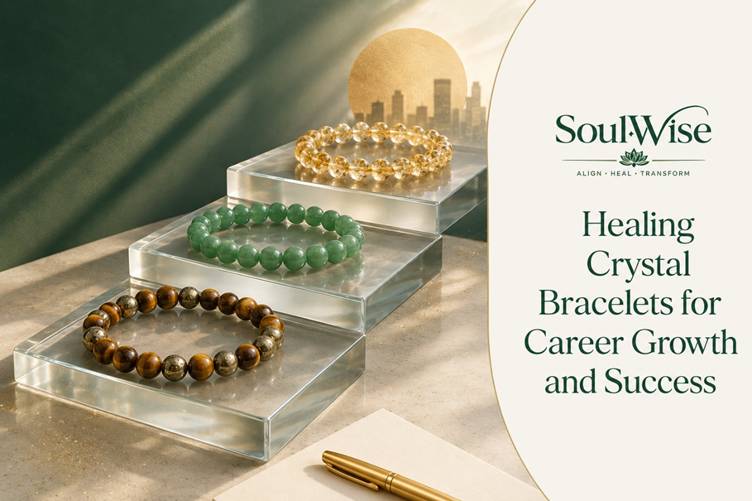 Healing Crystal Bracelets for Career Growth and Success