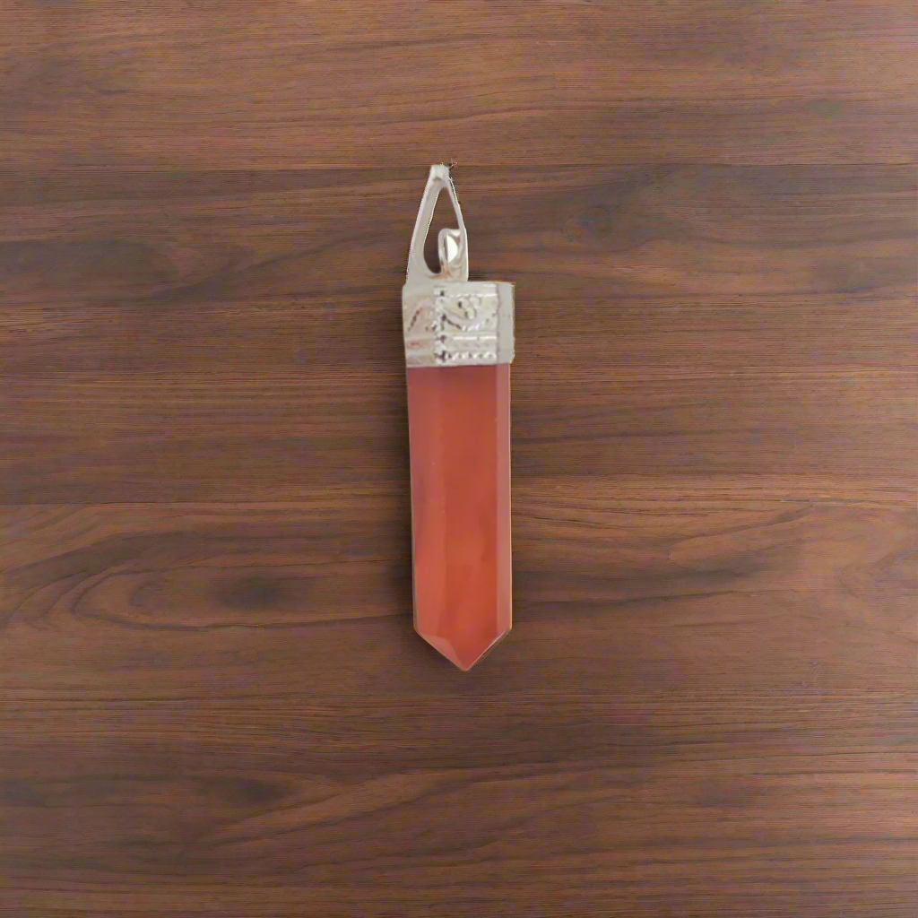 Natural Crystal Point Pendant