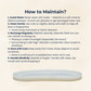 Soulwise Selenite Crystal Recharging Plate – 6" White Charging Slab for Cleansing Crystals, Jewelry & Energy Tools.