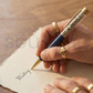 Pyrite Ball Pen – Crystal Ballpoint Pen for Office, Journaling & Thoughtful Gifting