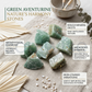 Green Aventurine Raw Natural Stone – Unpolished Healing Crystal for Luck, Prosperity & Emotional Balance | Heart Chakra Energy Stone (50g)