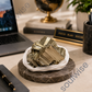 Natural Pyrite Cluster Raw Crystal Stone – Authentic Golden Fool’s Gold for Prosperity, Protection & Positive Energy (60g)