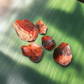 Carnelian Natural Crystal Healing/Rough Raw Stone, Reiki Stones Healing, Aura cleaning, enhance Positive energy (300 g, Carnelian)
