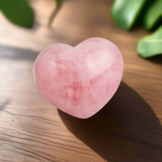 Rose Quartz Heart