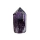 Soulwise Chevron Amethyst Tower – 380g Freeform Natural Crystal Point