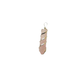 Rose Quartz Crystal Spiral Pendant – Natural Healing Stone Necklace for Love, Harmony, Emotional Strength & Happy Relationships