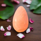Soulwise Rose Quartz Crystal Egg – Natural Polished Gemstone for Energy Healing, Meditation & Decorative Display