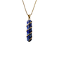 Natural Lapis Lazuli Pendant – Throat Chakra Healing Crystal Necklace for Communication, Protection & Mental Clarity