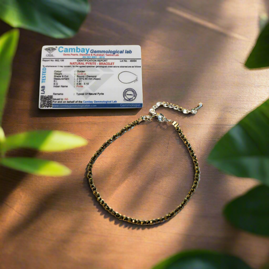 पाइराइट फेसेटेड पायल