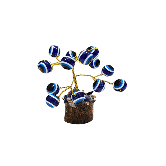 Soulwise Evil Eye Miniature Tree  | abletop Spiritual Showpiece for Office, Living Room, Gift Use.