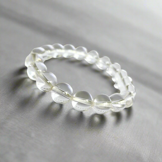 Clear Quartz Bracelet 10mm