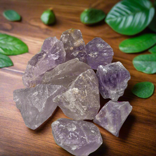 Amethyst Natural Crystal Healing/Rough Raw Stone, Reiki Stones Healing, Aura cleaning, enhance Positive energy (500 g).