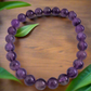 Amethyst 8 mm bracelet for prosperity, health & wealth.